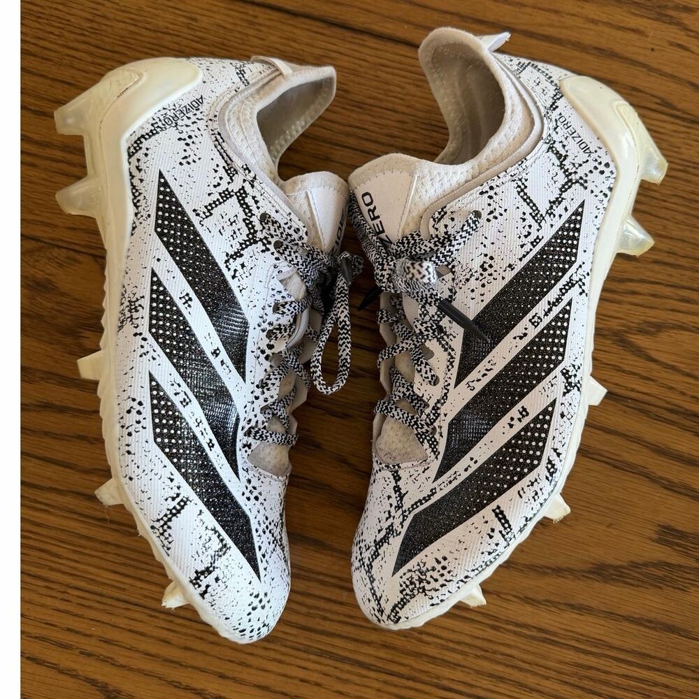 Adidas Men's adizero Electric.1 
Football Cleats White Sz 9